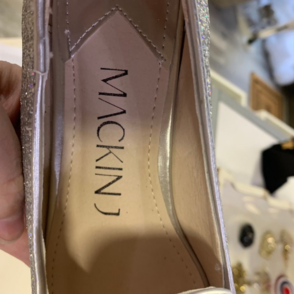 Mackin J Glitter "Kaylee" Loafers, Size 5.5 - Picture 5 of 5